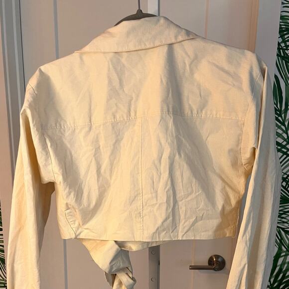 Sovere Cream Dixie Wrap Shirt Small NWOT - Picture 11 of 11